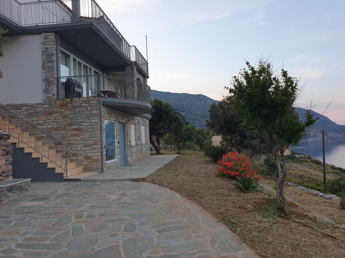 Villa Aegean Balcony Akhladherí المظهر الخارجي الصورة