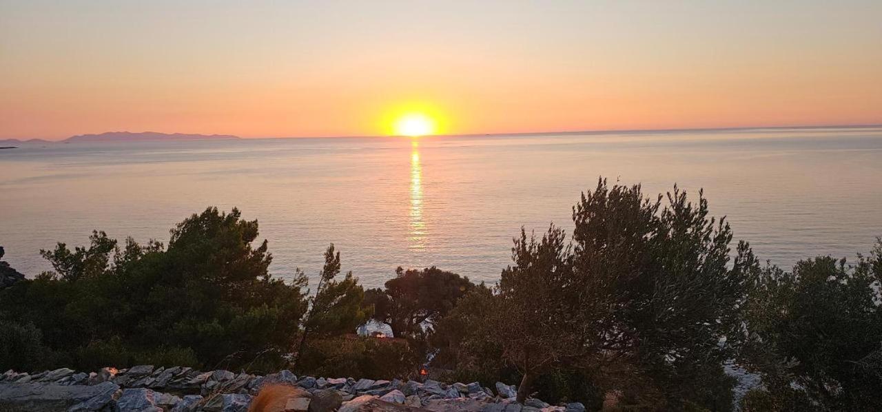 Villa Aegean Balcony Akhladherí المظهر الخارجي الصورة