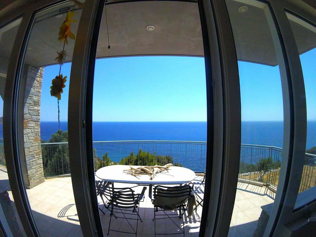 Villa Aegean Balcony Akhladherí المظهر الخارجي الصورة